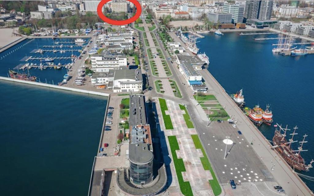 9Th Floor Skwer Kosciuszki Z Widokiem Na Morze Apartamento Gdynia Exterior foto